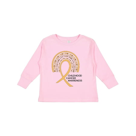 Inktastic Childhood Cancer Awareness Rainbow Ribbon with Hearts Gift Toddler Boy or Toddler Girl Long Sleeve T-Shirt
Inktastic Childhood Cancer Awareness Rainbow Ribbon with Hearts Gift Toddler Boy or Toddler Girl Long Sleeve T-Shirt