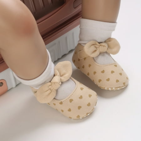 Bullpiano Baby Girls Princess Bowknot Dress Shoes Infant Non-Slip Mary Jane Flats Shoes 0-18M
Bullpiano Baby Girls Princess Bowknot Dress Shoes Infant Non-Slip Mary Jane Flats Shoes 0-18M