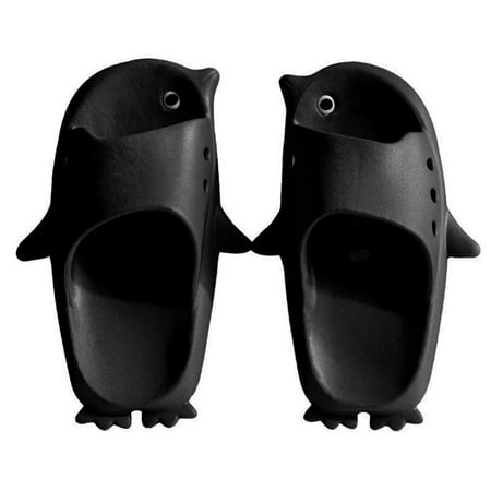 Journey Slide Sandals Slides Cartoon Penguin Summer Slippers Kids Shoes Flip Flops Beach Slides(Black 28-29)
Journey Slide Sandals Slides Cartoon Penguin Summer Slippers Kids Shoes Flip Flops Beach Slides(Black 28-29)