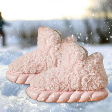 All Inclusive High Top Slipper Soft Plush Shoes Thick Bottom Warm Winter Household Boots Floor Slippers Home Slippers for Girls Boys Adults 36 to 37 Pink
All Inclusive High Top Slipper Soft Plush Shoes Thick Bottom Warm Winter Household Boots Floor Slippers Home Slippers for Girls Boys Adults 36 to 37 Pink