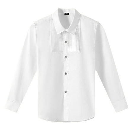 Boys And Children Performance Season Spring And Autumn Long Sleeve Button White Shirt
Boys And Children Performance Season Spring And Autumn Long Sleeve Button White Shirt