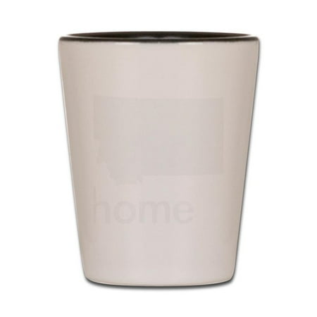 CafePress - Home - White/Black Shot Glass Unique and Funny Shot Glass