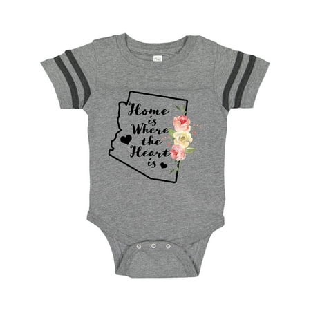 Inktastic Arizona Home is Where the Heart is with Watercolor Floral Gift Baby Boy or Baby Girl Bodysuit
Inktastic Arizona Home is Where the Heart is with Watercolor Floral Gift Baby Boy or Baby Girl Bodysuit