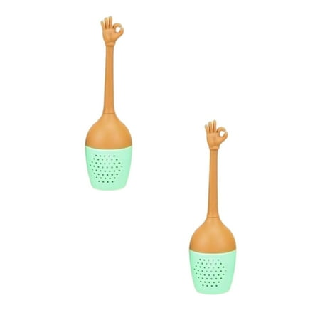 2PC Silicone Gesture Tea Infuser Creative Silicone Top Tea Strainer Novel Home Tea Filter 1PC Desk Decorations Mini Ornaments Desktop Ornament
2PC Silicone Gesture Tea Infuser Creative Silicone Top Tea Strainer Novel Home Tea Filter 1PC Desk Decorations Mini Ornaments Desktop Ornament