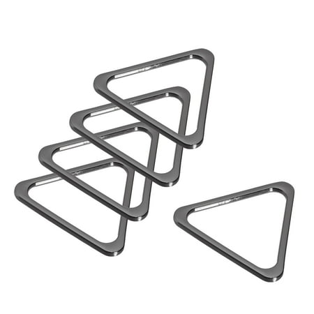 Uxcell Triangle Ring Buckle 42mm Inner Width Zinc Alloy Electroplated Dark Gray 10 Pack
Uxcell Triangle Ring Buckle 42mm Inner Width Zinc Alloy Electroplated Dark Gray 10 Pack