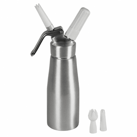 Chef Master 90076 1 Pint (0.5 L) Professional Aluminum Whipped Cream Dispenser Each