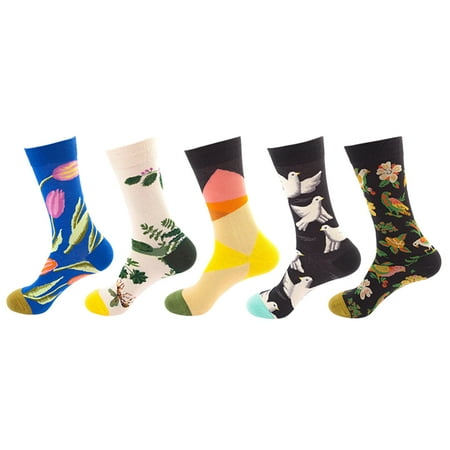 Fsqjgq Well Knitting Mens Socks 5 Pairs Women Fun Socks Novelty Colorful Funky Fancy Casual Socks for Mother Girlfriend Taller Socks Cotton B
Fsqjgq Well Knitting Mens Socks 5 Pairs Women Fun Socks Novelty Colorful Funky Fancy Casual Socks for Mother Girlfriend Taller Socks Cotton B
