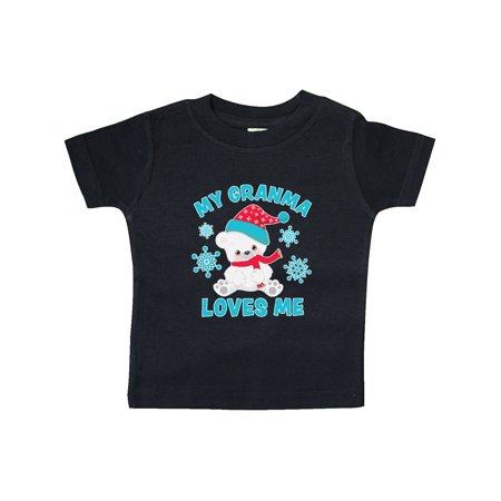 Inktastic Polar Bear My Granma Loves Me in Santa Hat with Snowflakes Gift Baby Boy or Baby Girl T-Shirt
Inktastic Polar Bear My Granma Loves Me in Santa Hat with Snowflakes Gift Baby Boy or Baby Girl T-Shirt