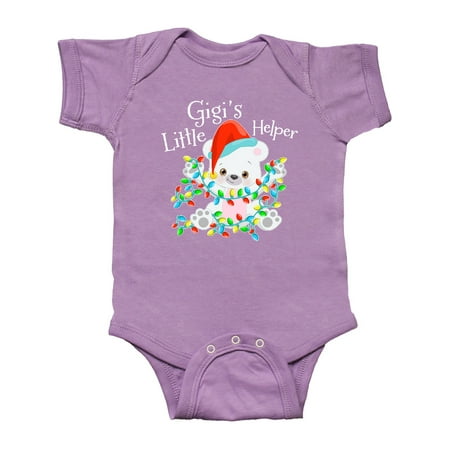 Inktastic Gigi s Little Helper Cute Polar Bear with Christmas Lights Gift Baby Boy or Baby Girl Bodysuit
Inktastic Gigi s Little Helper Cute Polar Bear with Christmas Lights Gift Baby Boy or Baby Girl Bodysuit