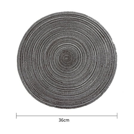 QWZNDZG 2/4/6pcs Woven round Placemat Table Mat Pad Heat Resistant Bowls Coffee Cups Coaster Tableware Mat Home Decoration Kitchen Tool
QWZNDZG 2/4/6pcs Woven round Placemat Table Mat Pad Heat Resistant Bowls Coffee Cups Coaster Tableware Mat Home Decoration Kitchen Tool
