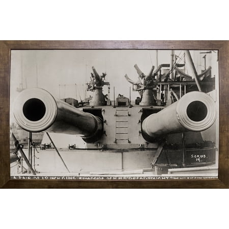 Broadside of HMS Dreadnought-PRIPUB129083 Print 11"x17.75" by Print Collection in a Cafe Mocha