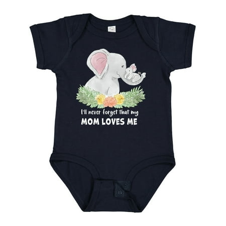 Inktastic I ll Never Forget That My Mom Loves Me with Cute Elephants Gift Baby Boy or Baby Girl Bodysuit
Inktastic I ll Never Forget That My Mom Loves Me with Cute Elephants Gift Baby Boy or Baby Girl Bodysuit