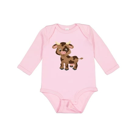 Inktastic Cute Brown Cow with Brown Spots Gift Baby Boy or Baby Girl Long Sleeve Bodysuit
Inktastic Cute Brown Cow with Brown Spots Gift Baby Boy or Baby Girl Long Sleeve Bodysuit