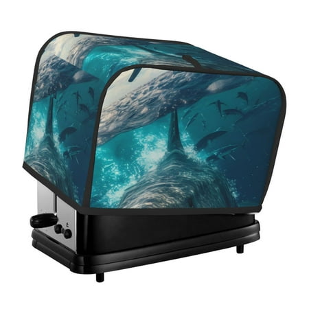 KLL Airplane Shark Print 2 Slice Toaster Dust Covers Kitchen Small Appliance Cover with 2 Pockets Can hold Jam Spreader Knife & Toaster Tongs (11.4 x 7.9 x 7.5)
KLL Airplane Shark Print 2 Slice Toaster Dust Covers Kitchen Small Appliance Cover with 2 Pockets Can hold Jam Spreader Knife & Toaster Tongs (11.4 x 7.9 x 7.5)