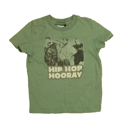 Pre-owned Cotton On Boys Green Naughty by Nature T-Shirt size: 2T
