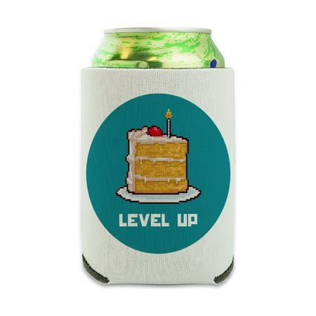 8-Bit Pixel Retro Cake Level-up Game Gamer Can Cooler - Drink Sleeve Hugger Collapsible Insulator - Beverage Insulated Holder
8-Bit Pixel Retro Cake Level-up Game Gamer Can Cooler - Drink Sleeve Hugger Collapsible Insulator - Beverage Insulated Holder