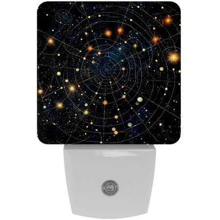 Constellation LED Square Night Lights - Modern Design Soft Glow Energy Efficient - for Bedroom Nursery or Bathroom - Set of 2
Constellation LED Square Night Lights - Modern Design Soft Glow Energy Efficient - for Bedroom Nursery or Bathroom - Set of 2