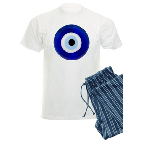 CafePress - Nazar Amulet Evil Eye Protection Pajamas - Men s Light Pajamas