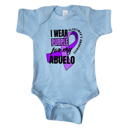 Inktastic Alzheimer s Awareness I Wear Purple For My Abuelo Gift Baby Boy or Baby Girl Bodysuit
Inktastic Alzheimer s Awareness I Wear Purple For My Abuelo Gift Baby Boy or Baby Girl Bodysuit