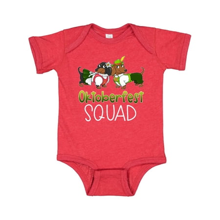 Inktastic Oktoberfest Squad- Cute Dachshunds in German Costumes Gift Baby Boy or Baby Girl Bodysuit
Inktastic Oktoberfest Squad- Cute Dachshunds in German Costumes Gift Baby Boy or Baby Girl Bodysuit