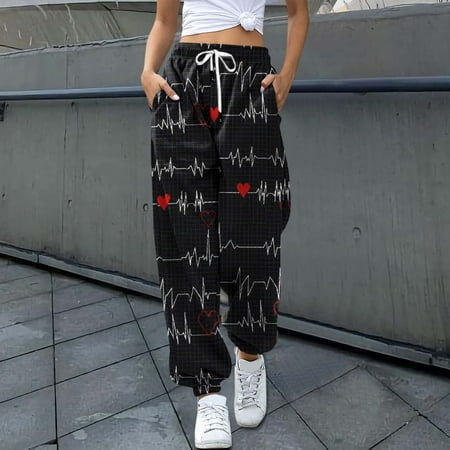 Gubotare Work Pants For Women Women s Comfy Pajama Pants Casual Drawstring Palazzo Lounge Wide Leg Pants Black L
Gubotare Work Pants For Women Women s Comfy Pajama Pants Casual Drawstring Palazzo Lounge Wide Leg Pants Black L