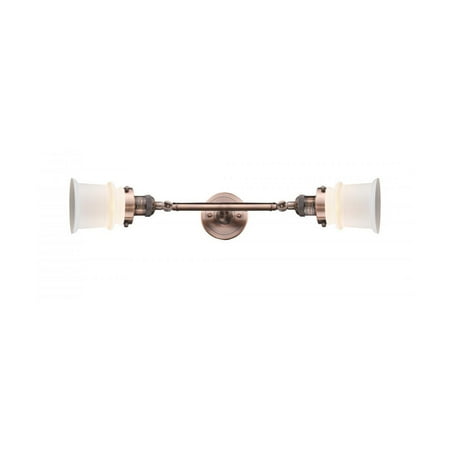 Antique Copper Tone Bathroom Vanity 6 Wide Matte White Glass Steel/Cast Brass Medium Base LED 2 Light Fixture
Antique Copper Tone Bathroom Vanity 6 Wide Matte White Glass Steel/Cast Brass Medium Base LED 2 Light Fixture
