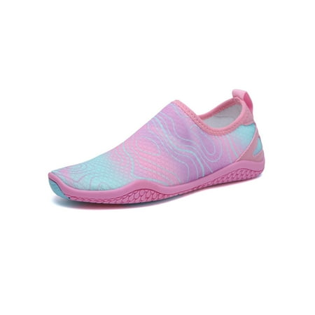 Eloshman Girls Boys Water Shoes Fitness Workout Barefoot Quick Dry Beach Shoe Outdoor Lightweight Slip On Aqua Socks Breathable Flats Blue Pink 8
Eloshman Girls Boys Water Shoes Fitness Workout Barefoot Quick Dry Beach Shoe Outdoor Lightweight Slip On Aqua Socks Breathable Flats Blue Pink 8