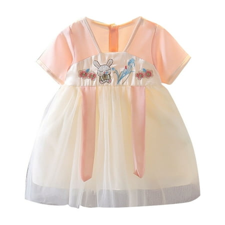 Summer New Cute Cartoon Pattern Antique Hanfu Fashion Girls Dress Dresses For Girls
Summer New Cute Cartoon Pattern Antique Hanfu Fashion Girls Dress Dresses For Girls