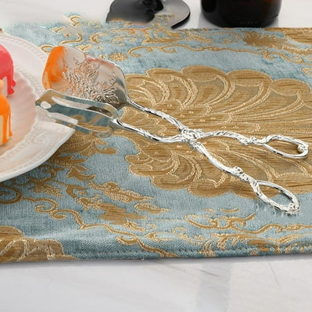 Food Serving Tongs Kitchen Tongs Dessert Clip Pastry Clamp Buffet Tongs - Square