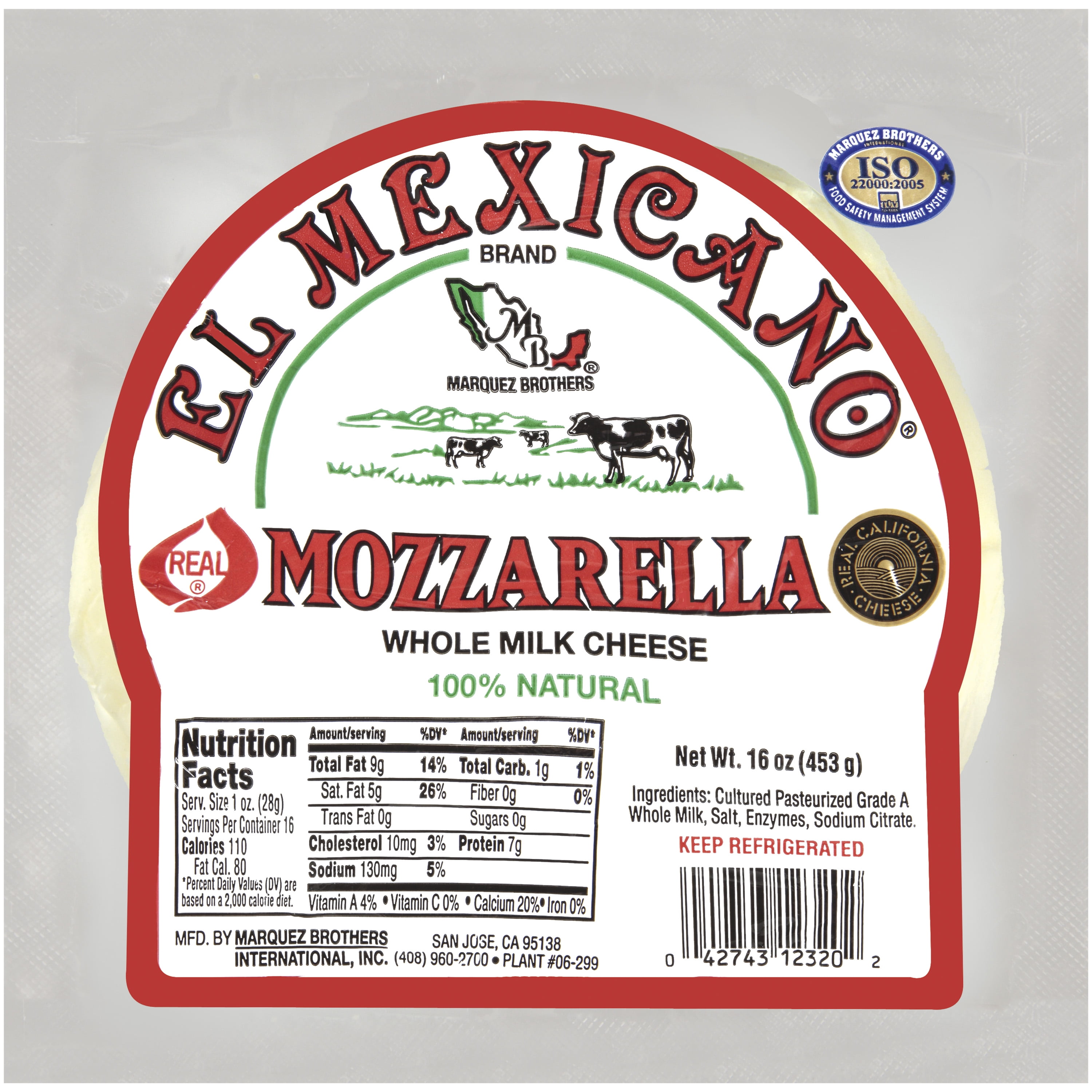 El Mexicano Casero Queso Fresco Cheese, 10 oz