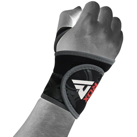 RDX Neoprene Silicon Wrist Support Thumb Brace Gym Weight Lifting Straps Wrap