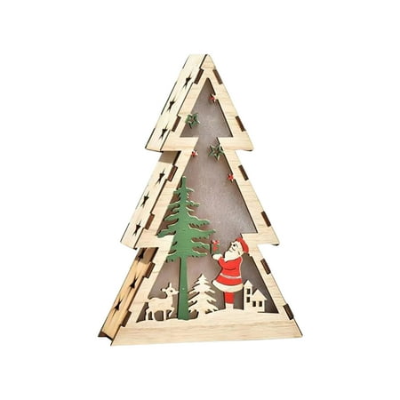 Christmas Wooden Warm Light Table Decoration Christmas Decorations Christmas Tree Shape Wooden Night Lights Glowing Christmas Tree
Christmas Wooden Warm Light Table Decoration Christmas Decorations Christmas Tree Shape Wooden Night Lights Glowing Christmas Tree