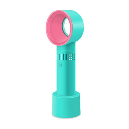 SOATUTO Mini Handheld Fan Handheld Bladeless Fan Portable USB Charging Mini Air Cooler Rechargable - Green
SOATUTO Mini Handheld Fan Handheld Bladeless Fan Portable USB Charging Mini Air Cooler Rechargable - Green