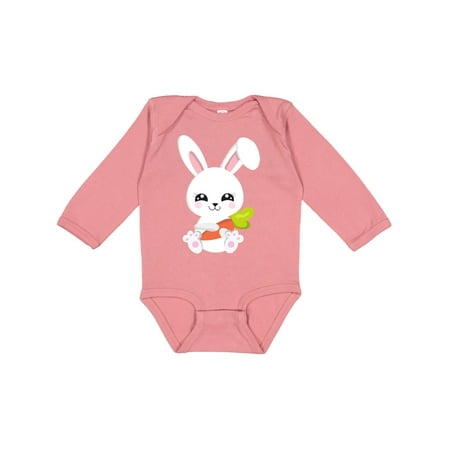 Inktastic Cute Bunny White Bunny Bunny With Carrot Rabbit Gift Baby Boy or Baby Girl Long Sleeve Bodysuit
Inktastic Cute Bunny White Bunny Bunny With Carrot Rabbit Gift Baby Boy or Baby Girl Long Sleeve Bodysuit