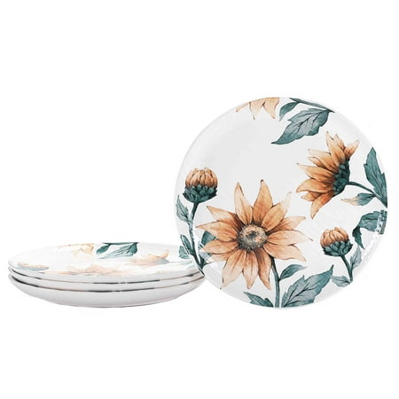 Bico Sunflower Field 11 inch Dinner Plates Set of 4 for Pasta Salad Maincourse Microwave & Dishwasher Safe
Bico Sunflower Field 11 inch Dinner Plates Set of 4 for Pasta Salad Maincourse Microwave & Dishwasher Safe