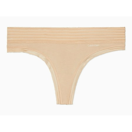 Calvin Klein Women s Modal Stretch Thong Bare Large