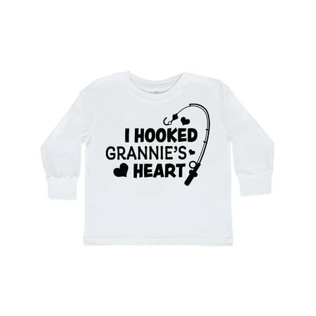Inktastic I Hooked Grannie s Heart with Fishing Rod Gift Toddler Boy or Toddler Girl Long Sleeve T-Shirt
Inktastic I Hooked Grannie s Heart with Fishing Rod Gift Toddler Boy or Toddler Girl Long Sleeve T-Shirt