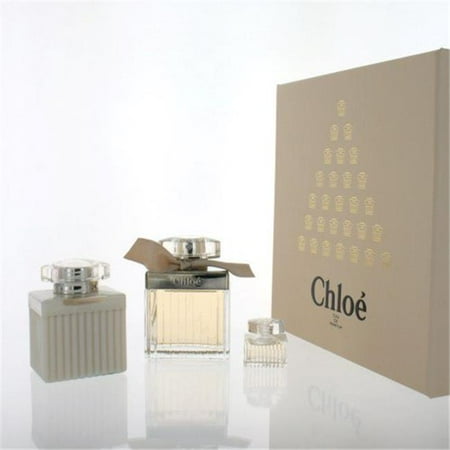 Chloe GSWCHLOE3PC2.5PBLMIN 2.5 oz Eau De Parfum Spray Gift Set for Women - 3 Piece