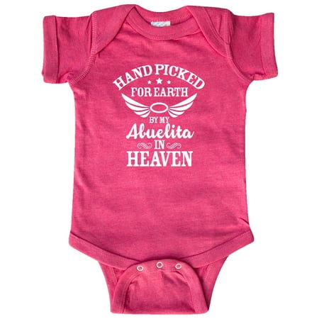 Inktastic Handpicked for Earth By My Abuelita in Heaven Gift Baby Boy or Baby Girl Bodysuit
Inktastic Handpicked for Earth By My Abuelita in Heaven Gift Baby Boy or Baby Girl Bodysuit
