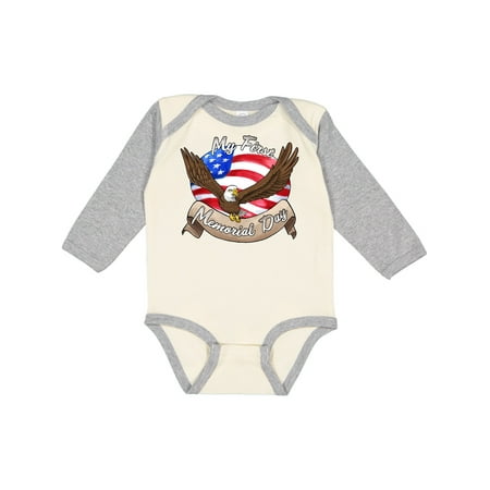 Inktastic My First Memorial Day- Bald Eagle Boys or Girls Long Sleeve Baby Bodysuit
Inktastic My First Memorial Day- Bald Eagle Boys or Girls Long Sleeve Baby Bodysuit