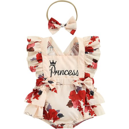QWZNDZGR 0-18M Princess Newborn Infant Baby Girls Rompers Summer Ruffles Jumpsuit Sunsuit Overalls
QWZNDZGR 0-18M Princess Newborn Infant Baby Girls Rompers Summer Ruffles Jumpsuit Sunsuit Overalls