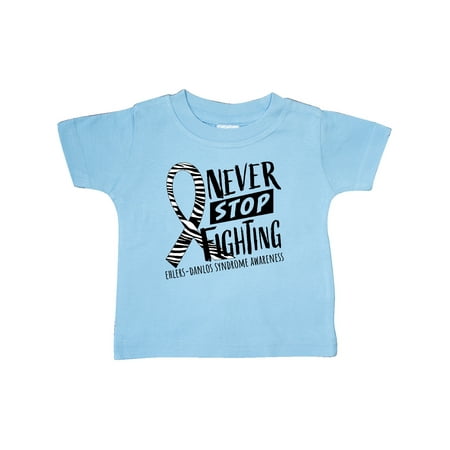 Inktastic Never Stop Fighting Ehlers-Danlos Syndrome Awareness Gift Baby Boy or Baby Girl T-Shirt
Inktastic Never Stop Fighting Ehlers-Danlos Syndrome Awareness Gift Baby Boy or Baby Girl T-Shirt