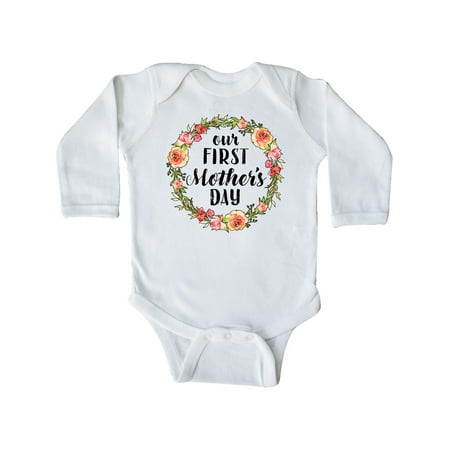 Inktastic Our First Mother s Day- flowers Gift Baby Boy or Baby Girl Long Sleeve Bodysuit
Inktastic Our First Mother s Day- flowers Gift Baby Boy or Baby Girl Long Sleeve Bodysuit