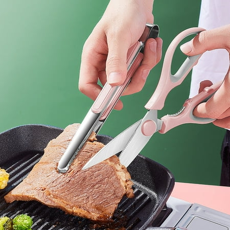 Leesechin Clearance Kitchen Shears Kitchen Scissors With Tong Plastic Handle Shears Ideal For Poultry Herbs Vegetables Durable Pink
Leesechin Clearance Kitchen Shears Kitchen Scissors With Tong Plastic Handle Shears Ideal For Poultry Herbs Vegetables Durable Pink