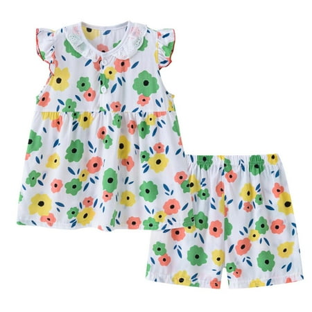 Summer Savings Clearance 2023! Loopsun Toddler Pajamas Girls Crew Neck Short Sleeve Printing T-shirt and Shorts Cotton Pajamas Set Green
Summer Savings Clearance 2023! Loopsun Toddler Pajamas Girls Crew Neck Short Sleeve Printing T-shirt and Shorts Cotton Pajamas Set Green
