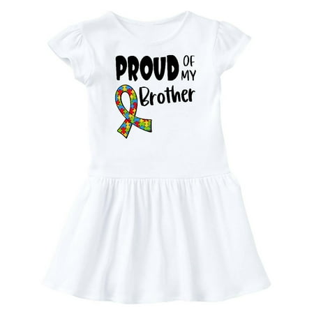 Inktastic Proud of my Brother Autism Awareness Puzzle Piece Ribbon Gift Baby Girl Dress
Inktastic Proud of my Brother Autism Awareness Puzzle Piece Ribbon Gift Baby Girl Dress