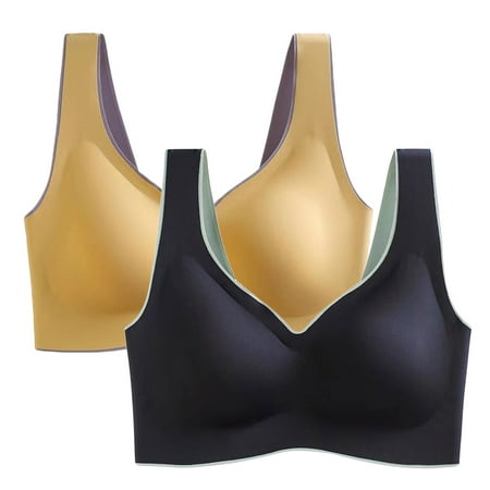 yotyukeb Sleepwear For Womens Pajamas For Women Sports Bras For Women 2Pc Women Bra Wire Free Underwear One-Piece Seamless Bra Rubber Bra Sports Yoga
yotyukeb Sleepwear For Womens Pajamas For Women Sports Bras For Women 2Pc Women Bra Wire Free Underwear One-Piece Seamless Bra Rubber Bra Sports Yoga