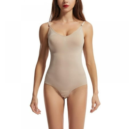 Bodysuit Shapewear for Women Tummy Control Panties Seamless Sleeveless Tops V-Neck Camisole Jumpsuit
Bodysuit Shapewear for Women Tummy Control Panties Seamless Sleeveless Tops V-Neck Camisole Jumpsuit