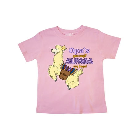 Inktastic Opa s You Say ALPACA my Bags with Cute Jumping Alpaca Gift Toddler Boy or Toddler Girl T-Shirt
Inktastic Opa s You Say ALPACA my Bags with Cute Jumping Alpaca Gift Toddler Boy or Toddler Girl T-Shirt