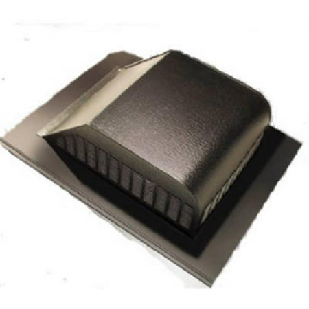 Air Vent 85283 Slant Aluminum Roof Mounted Vent - Brown